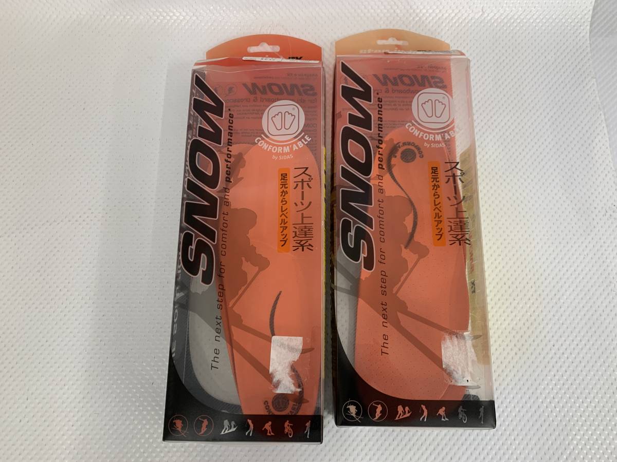  SIDAS シダス インソール スキー スノーボード用 SNOW Ｓサイズ ２個セット ① 8-4-1(スノーボード)｜売買されたオークション情報、yahooの商品情報をアーカイブ公開 - オークファン その他
