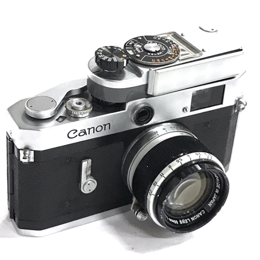 1円 Canon P レンジファインダー フィルムカメラ ボディ CANON LENS
