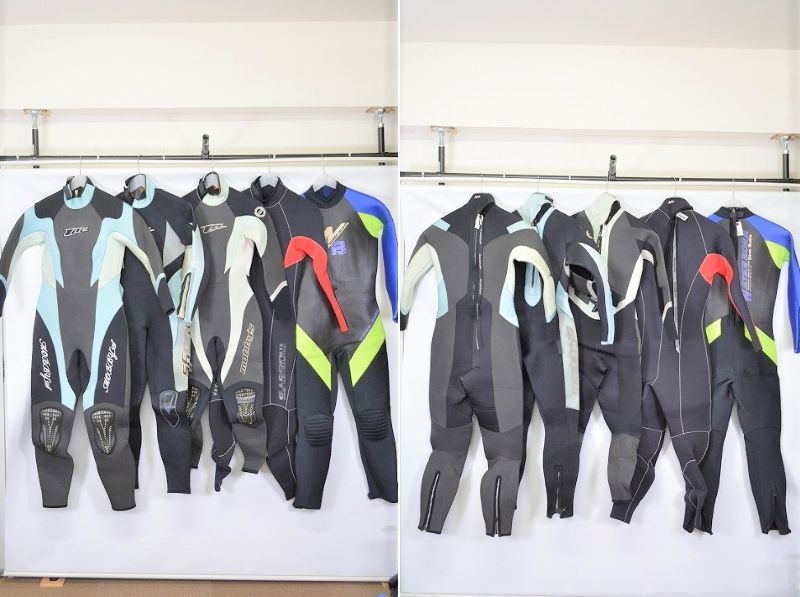 【大人気，爆買い】 在庫整理100円 レンタル用 ウェットスーツ5着セット Wsuit-201102set-A(男性用)｜売買されたオークション情報、yahooの商品情報をアーカイブ公開 - オークファン 男性用