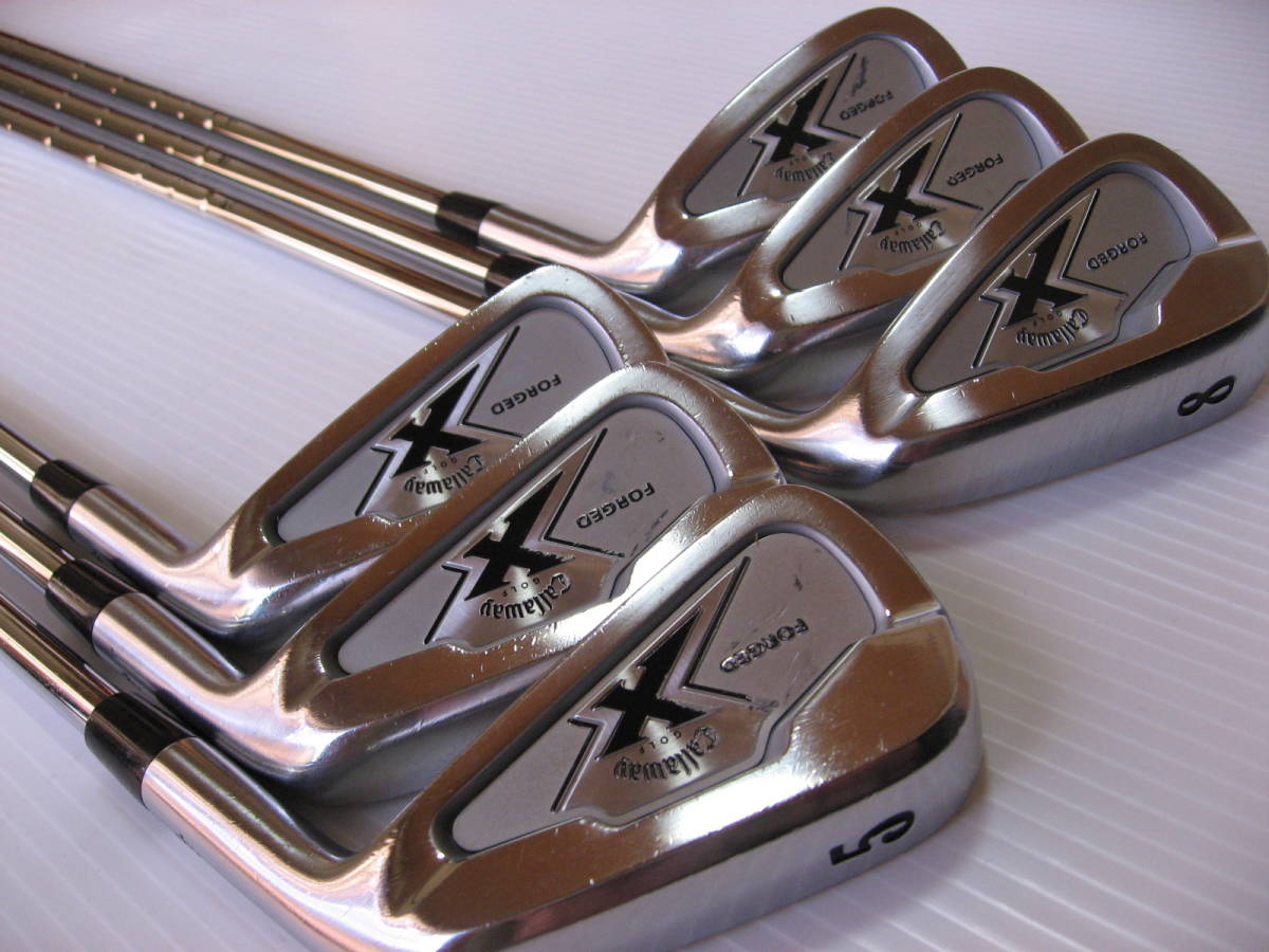 【得価，最新作】 キャロウェイ X FORGED アイアン #5-PW 6本組 M10(キャロウェイ)｜売買されたオークション情報、yahooの商品情報をアーカイブ公開 - オークファン 男性右きき用