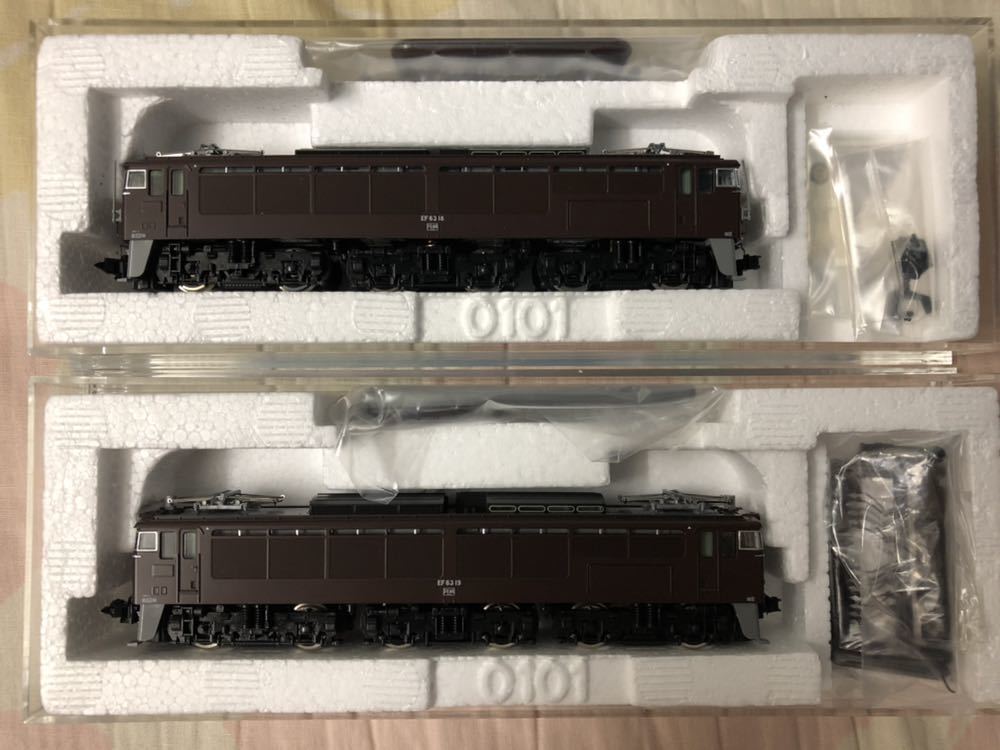 家具 照明器具 TOMIX 92995 EF63 18・19号機 茶色 0 TOMIX | 鉄道模型 EF63形電気機関