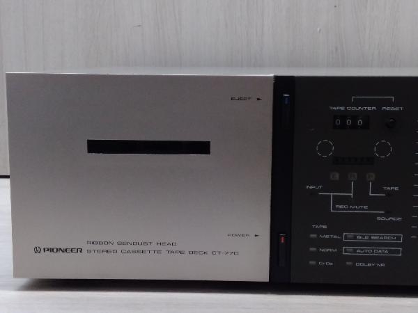 ジャンク PIONEER CT-770 カセットデッキ 大得価，格安 【公式通販】