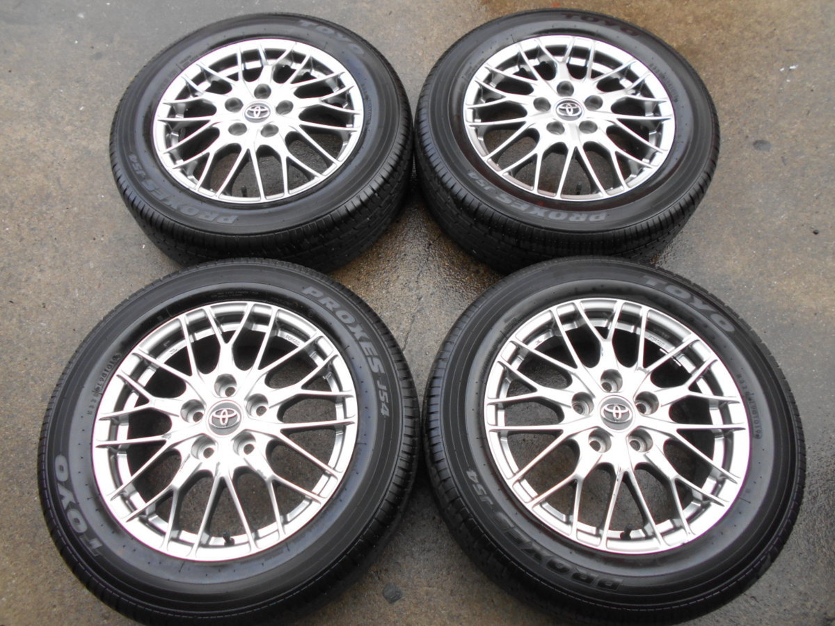 PCD114.3 トヨタ ノア VOXY純正 BBS 鍛造 6j/+50 ハブ約60㎜ TOYO