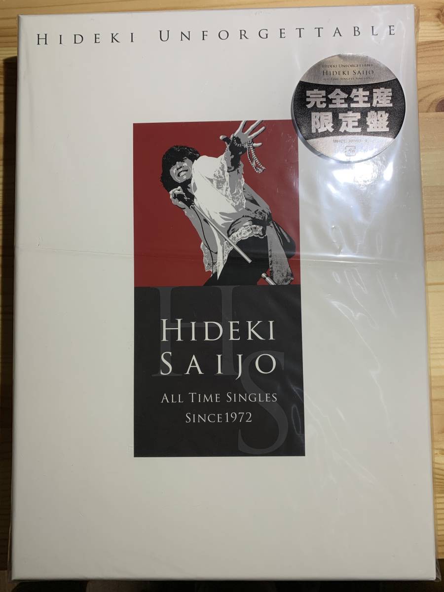 送料込 西城秀樹 CD HIDEKI UNFORGETTABLE-HIDEKI SAIJO ALL TIME