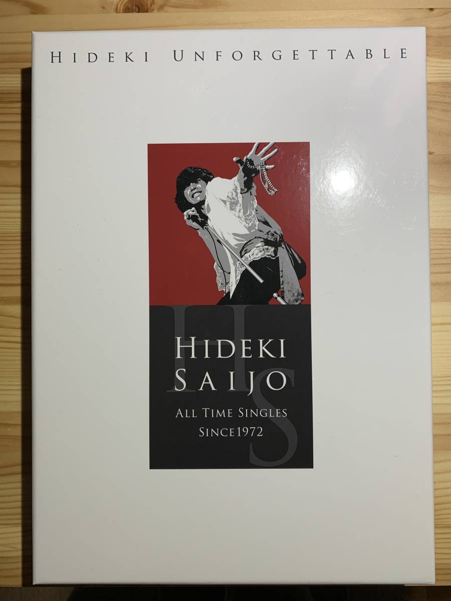 送料込 西城秀樹 CD HIDEKI UNFORGETTABLE-HIDEKI SAIJO ALL TIME