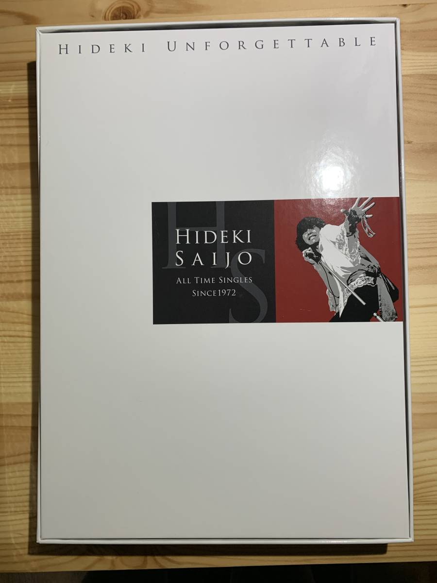 送料込 西城秀樹 CD HIDEKI UNFORGETTABLE-HIDEKI SAIJO ALL TIME