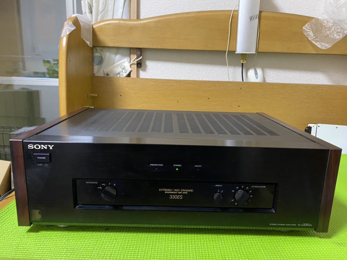 【希少】SONY TA-N330ES ステレオ パワーアンプ ESシリーズ SONY:TA-N330ES パワーアンプ SONY TA-N330ES パワーアンプ 希少SONY