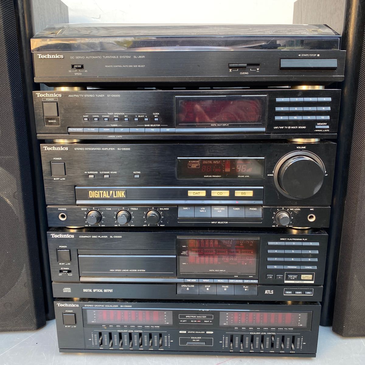 Technics SL-D5000 RS-D5000 SH-D5000 ST-D5000 SU-D5000-K スピーカー