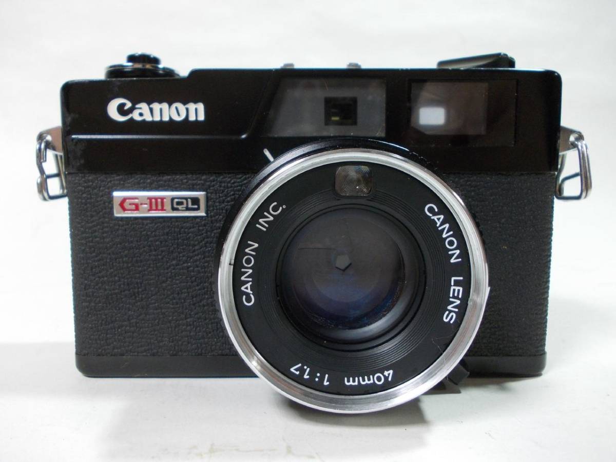 Canonet QL17 Canon G-III キャノン 40mm レンジファインダー - G-Ⅲ 1