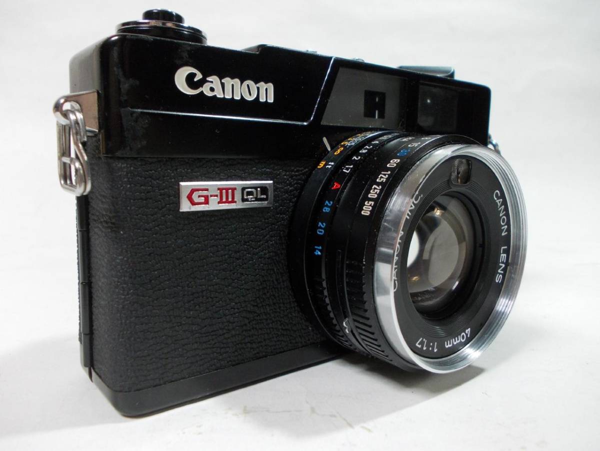 Canonet QL17 Canon G-III キャノン 40mm レンジファインダー - G-Ⅲ 1
