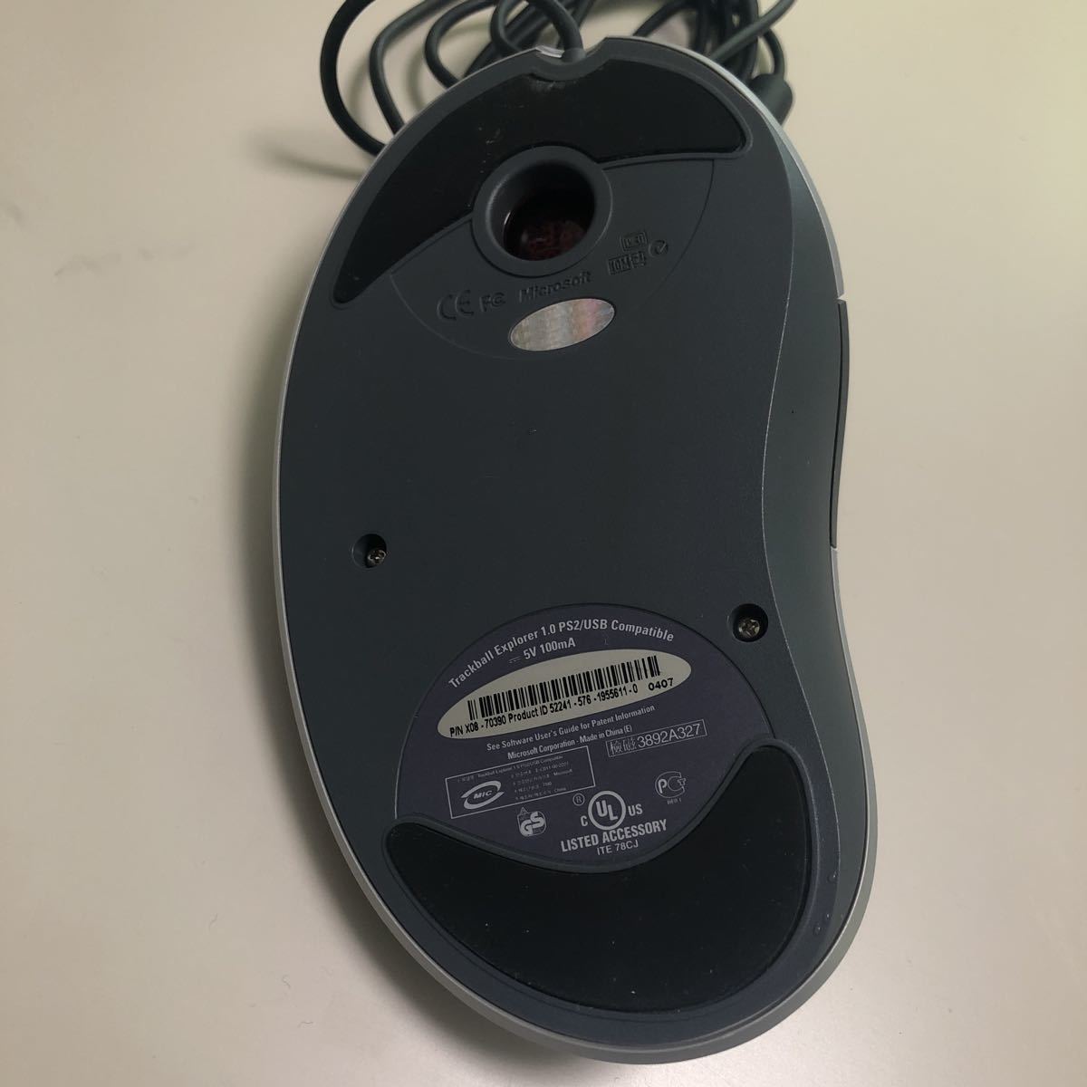 Microsoft Trackball トラックボールマウス Explorer : EXPLORER