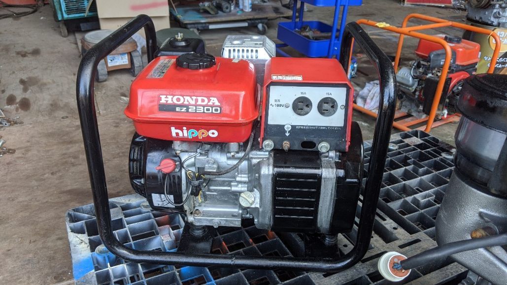 1円○HONDA ホンダ ガソリン 発電機 EZ2300 2.3kVA 4サイクルエンジン 