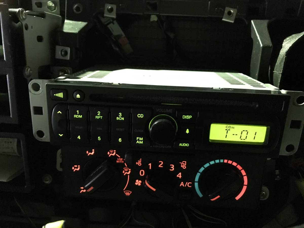 ラジオ 日野 純正 新車外し AM 24V USB CDデッキ 0 RJ-2694T Yahoo