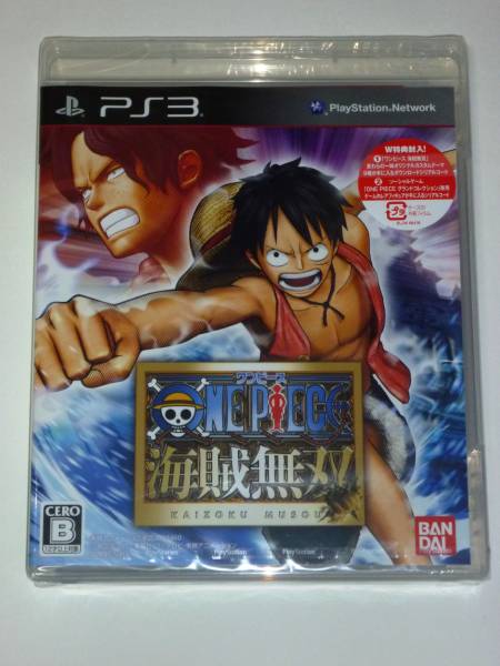 ☆PS３ ワンピース　海賊無双　新品未開封　初回特典付き☆　_1