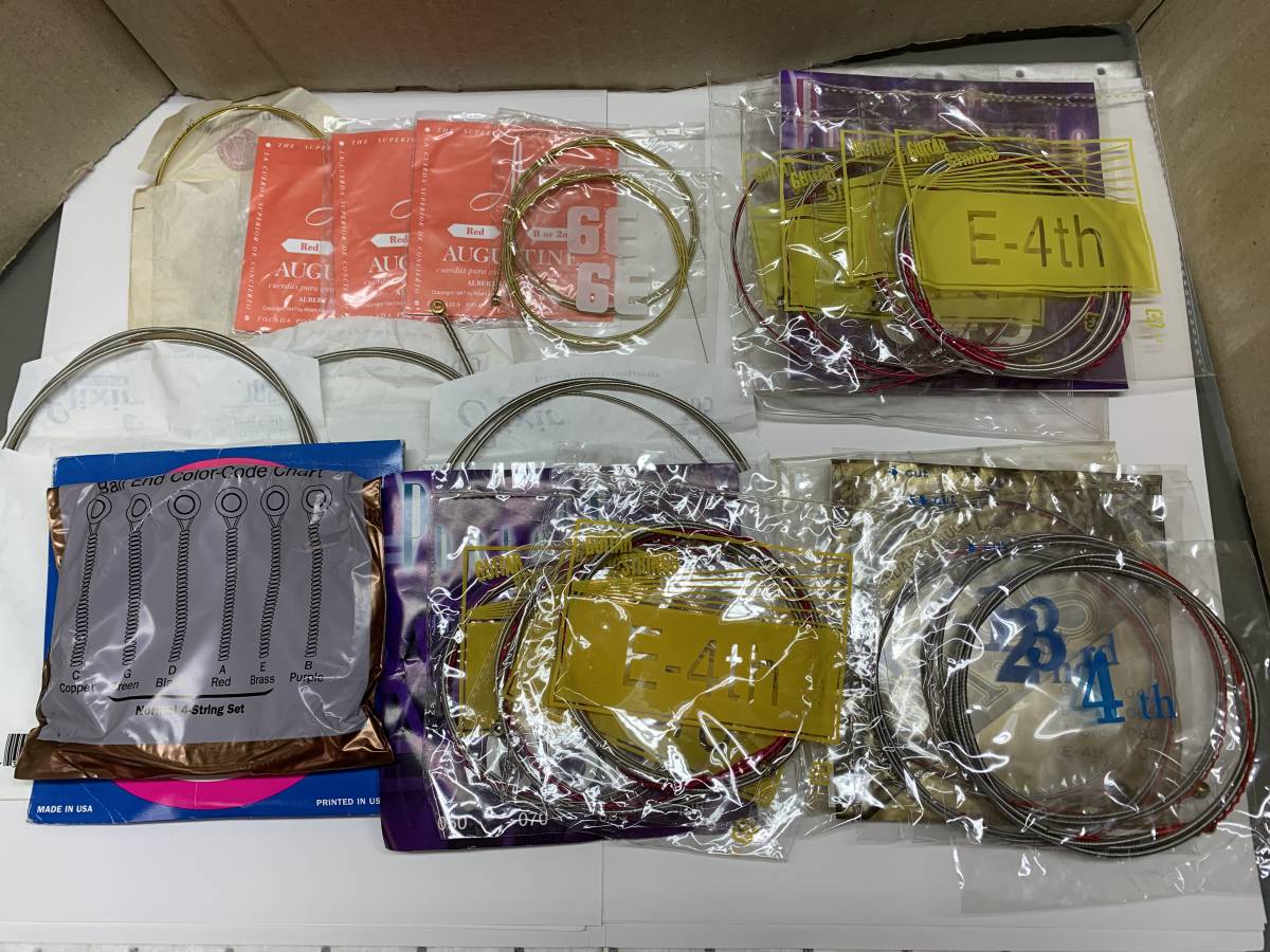 ELECTRIC BASS STRINGS まとめ売り。未使用品。