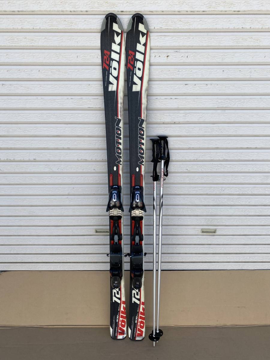 中古 09/10 SALOMON S5 POWER LINE 162cm Z12 ビンディング付き スキー 