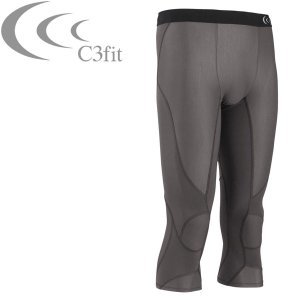 シースリーフィット c3fit スポーツタイツ インパクトエアー3/4タイツ