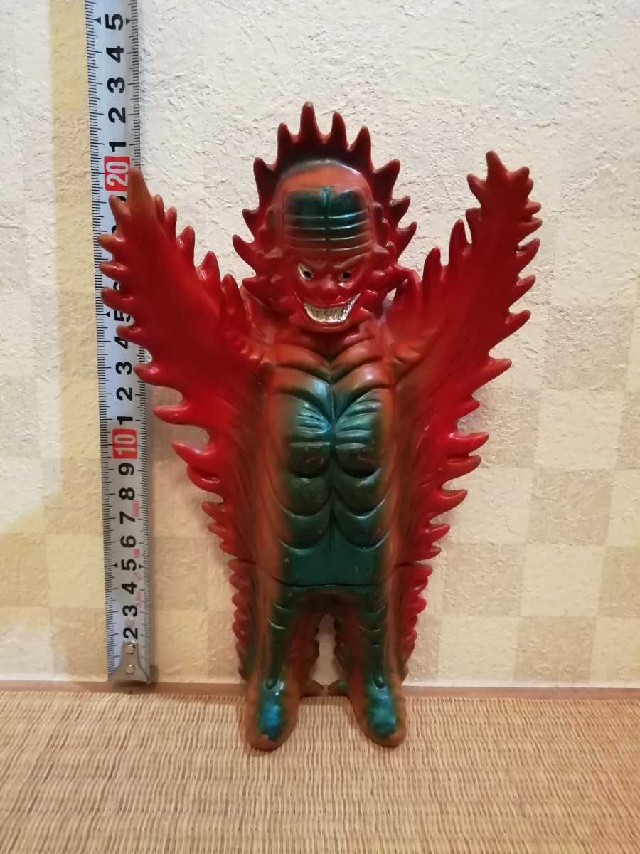 昭和レトロ キティファイヤー ミラーマンの怪獣 ソフビ ブルマァク