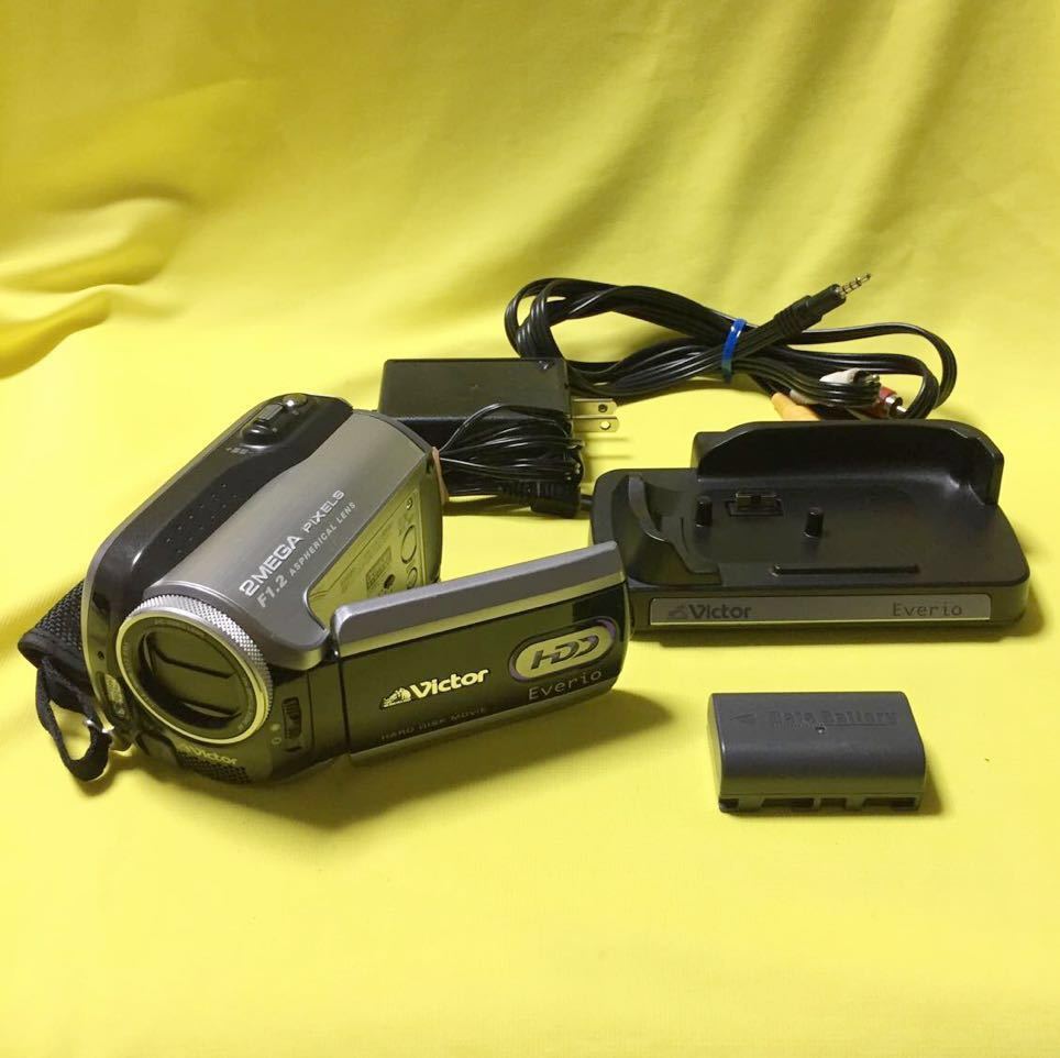 Victor Everio ビクター | ビデオカメラ JVC 美品Victor Kenwood Hard