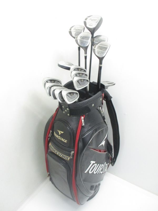 HOT，新品 初心者お勧め ミズノ mizuno メンズ ゴルフクラブ フルセット 15本 R TOURSTAGE キャディバッグ付き 初級 初心者 入門 261(セット)｜売買されたオークション情報、yahooの商品情報をアーカイブ公開 - 男性右きき用