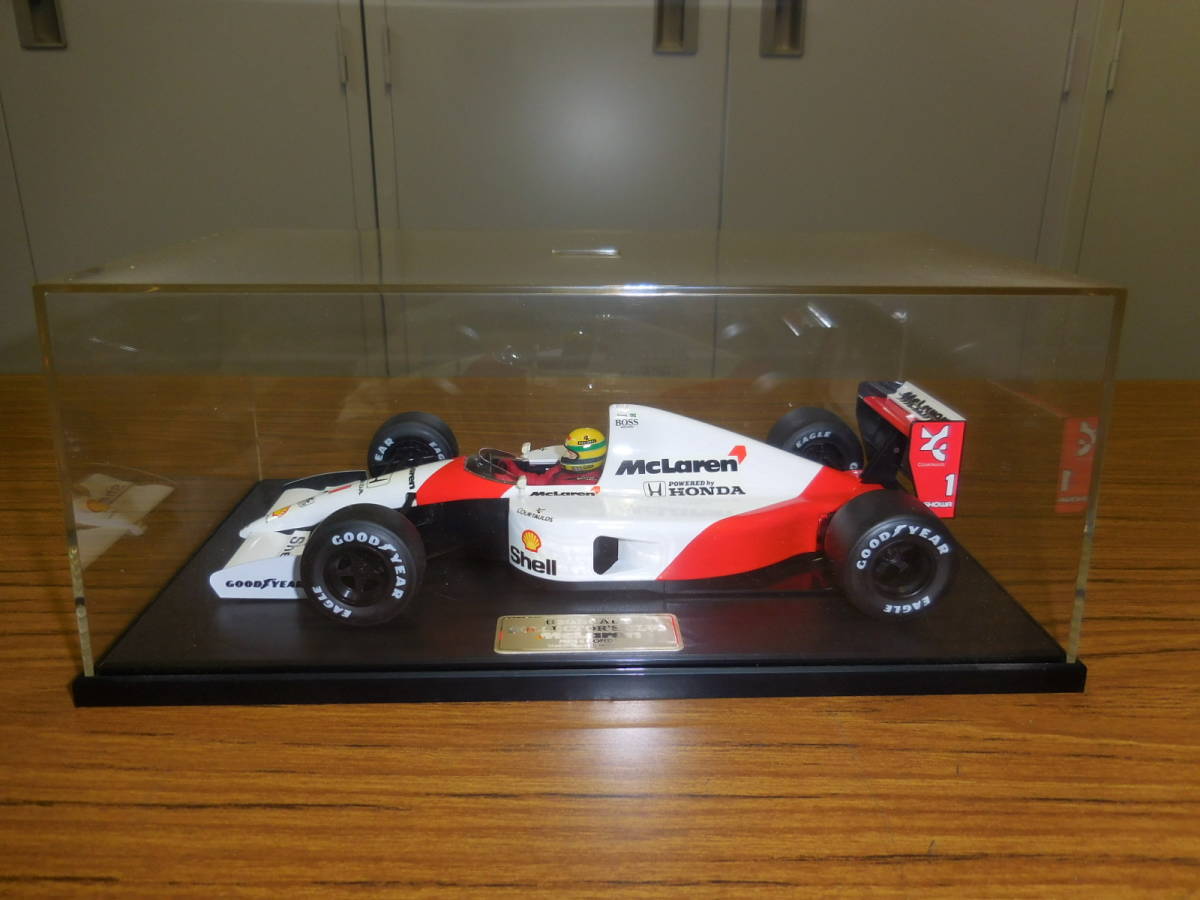 タミヤ 1&frasl;12 0 MP4&frasl;6 完成品 マクラーレン アイルトン・セナ プラモデル プラモデルタミヤ A.セナ mp4 プラモデル完成品 McLaren TAMIYA マクラーレンMP4&frasl;6ホンダ 1:20フィギュア付き