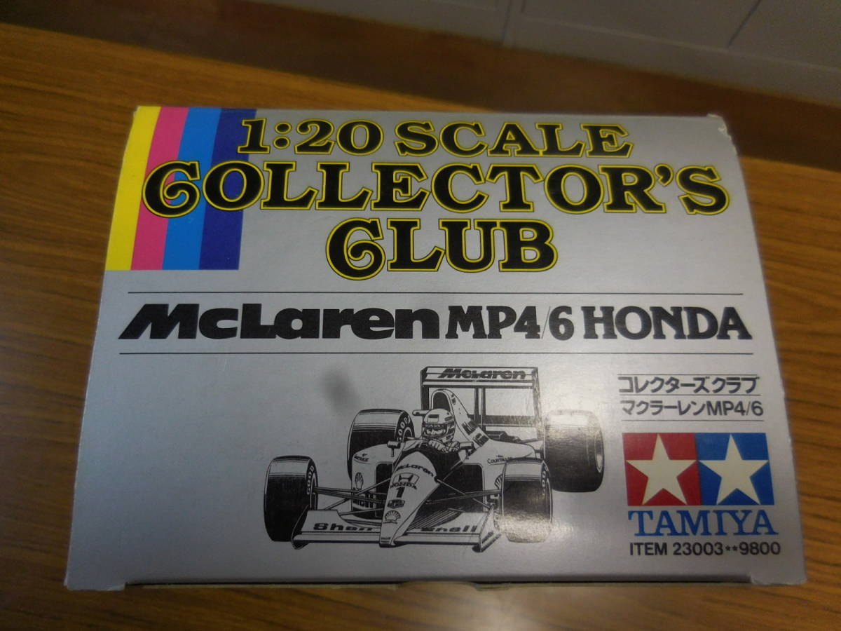 タミヤ 1&frasl;12 0 MP4&frasl;6 完成品 マクラーレン アイルトン・セナ プラモデル プラモデルタミヤ A.セナ mp4 プラモデル完成品 McLaren TAMIYA マクラーレンMP4&frasl;6ホンダ 1:20フィギュア付き