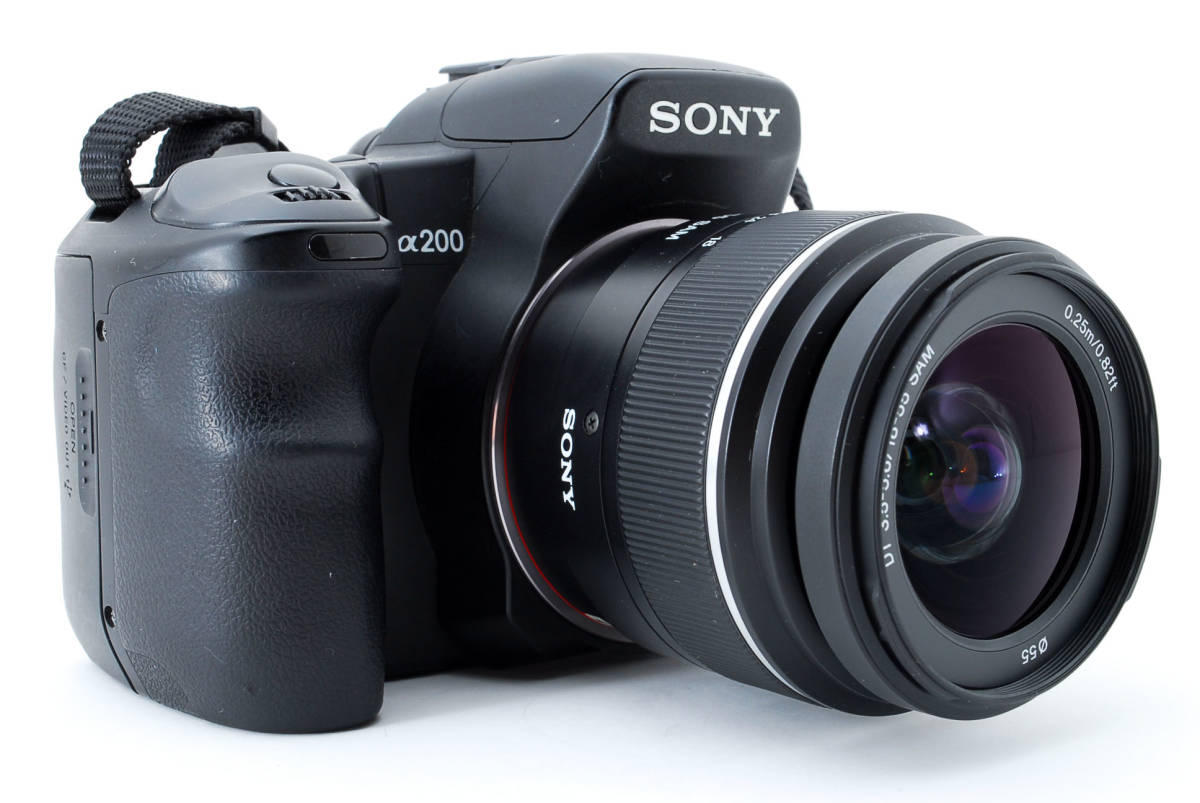 SONY α200 ボディ ダブルズームキット 一眼レフデジタルカメラ ボディ