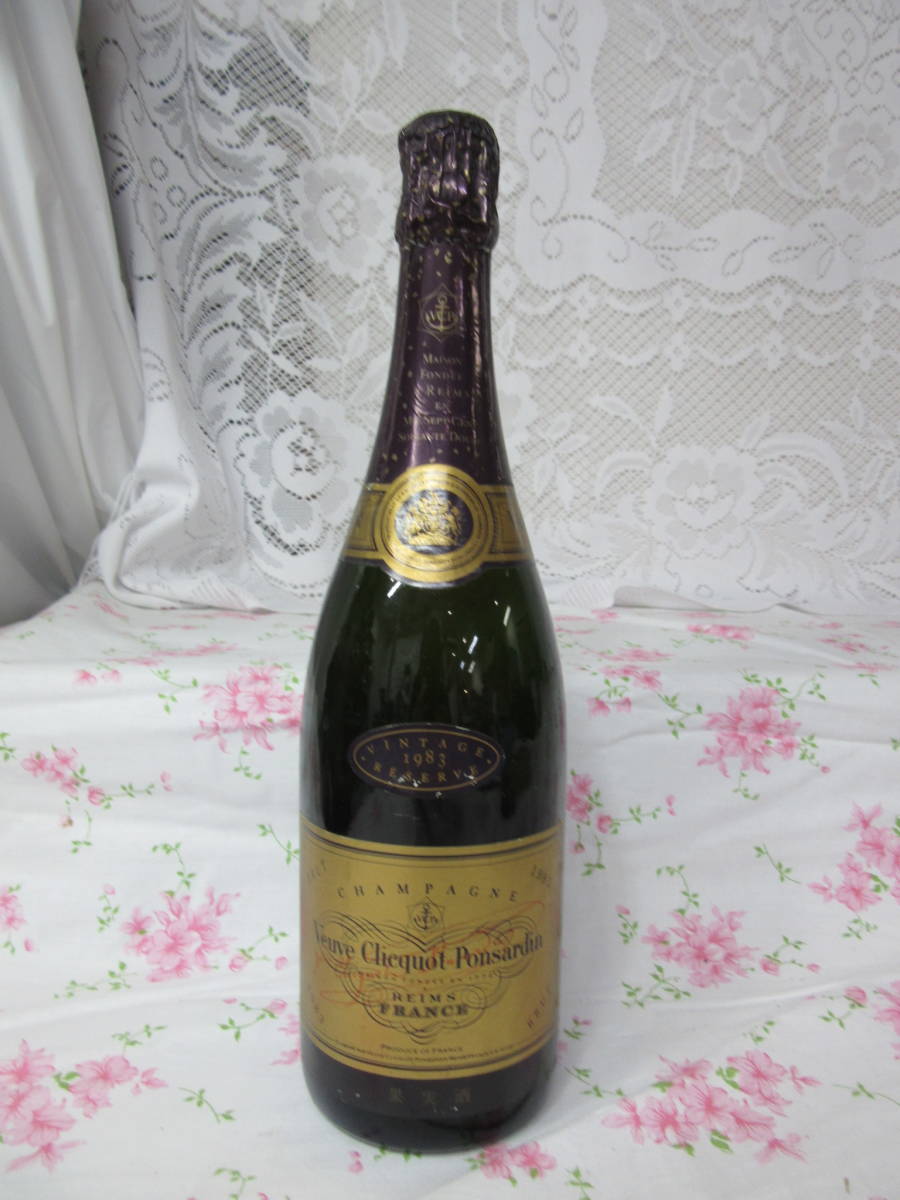  古酒 未開栓 Veuve Clicquot Ponsardin ヴーヴクリコ ポンサルダン ブリュット ヴィンテージ リザーブ シャンパン 750ml 12％ 保管品 現状(その他)｜売買されたオークション情報、yahooの商品情報をア スパークリング