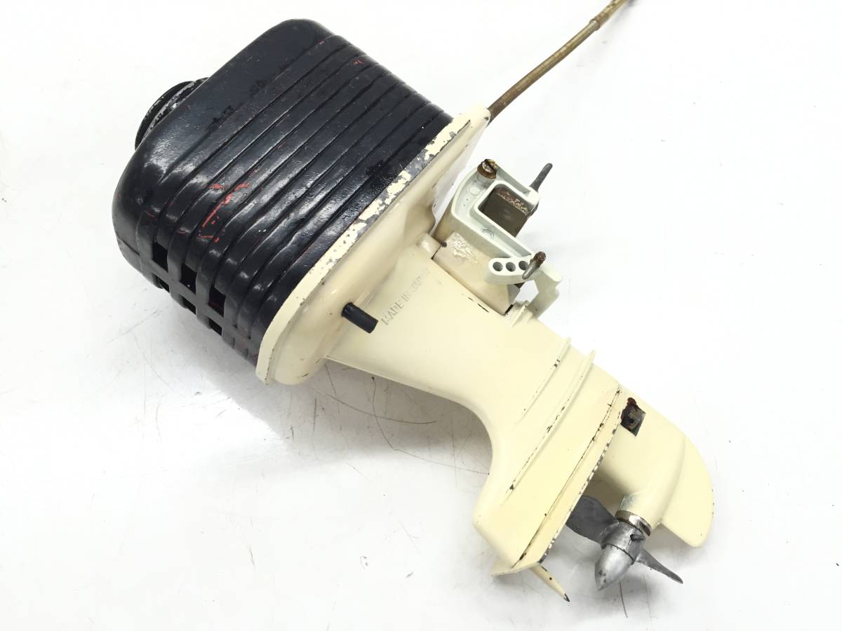 【10344114】★ジャンク★ FUJI ラジコン ボート エンジン 船外機 シーホース？ SEA HORSE　管）a1120-2-3.5k