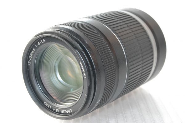 ☆超極上☆CANON キヤノン EF-S 55-250mm F4-5.6 IS☆#3884 CANON