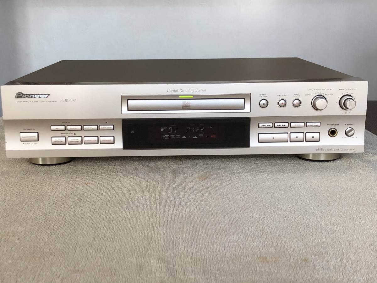Pioneer パイオニア PDR-D7 CDレコーダー 中古動作確認済 【公式通販】