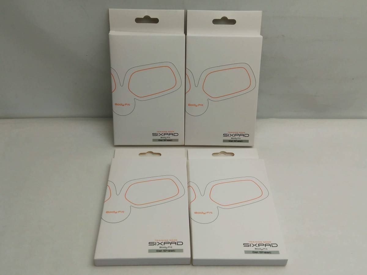  SIXPAD シックスパッド 純正品 ボディフィット 高電動ジェルシート 2枚入り 4個セット MTG 品(その他)｜売買されたオークション情報、yahooの商品情報をアーカイブ公開 - オークファン その他