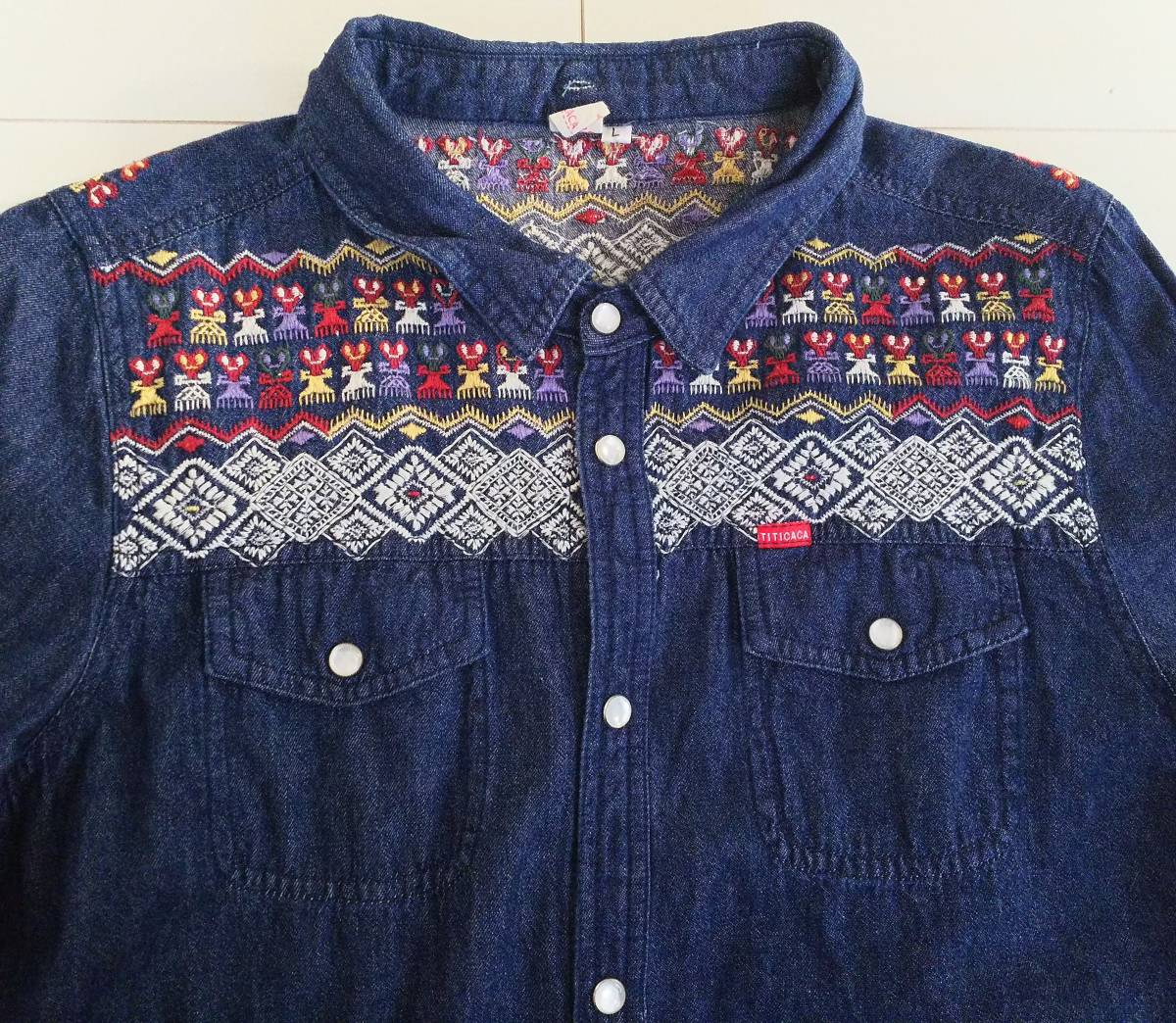 Titicaca チチカカ 刺繍入り 長袖 デニム ワンピース Lサイズ 女性用 売買されたオークション情報 Yahooの商品情報をアーカイブ公開 オークファン Aucfan Com Titicaca チチカカ 刺繍入り 長袖 デニム ワンピース Lサイズ 女性用 売買されたオークション情報 Yahooの商品情報をアーカイブ公開 オークファン Aucfan Com