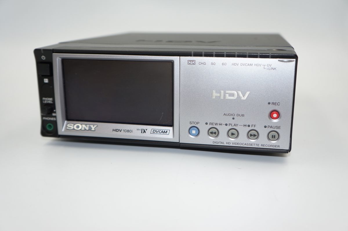 ★【 中古/動作品 】★ SONY HVR-M10J 業務用HDVレコーダー● 中古 【SONY/HVR-M10J】業務用機基本性能！3フォーマット対応♪HDV