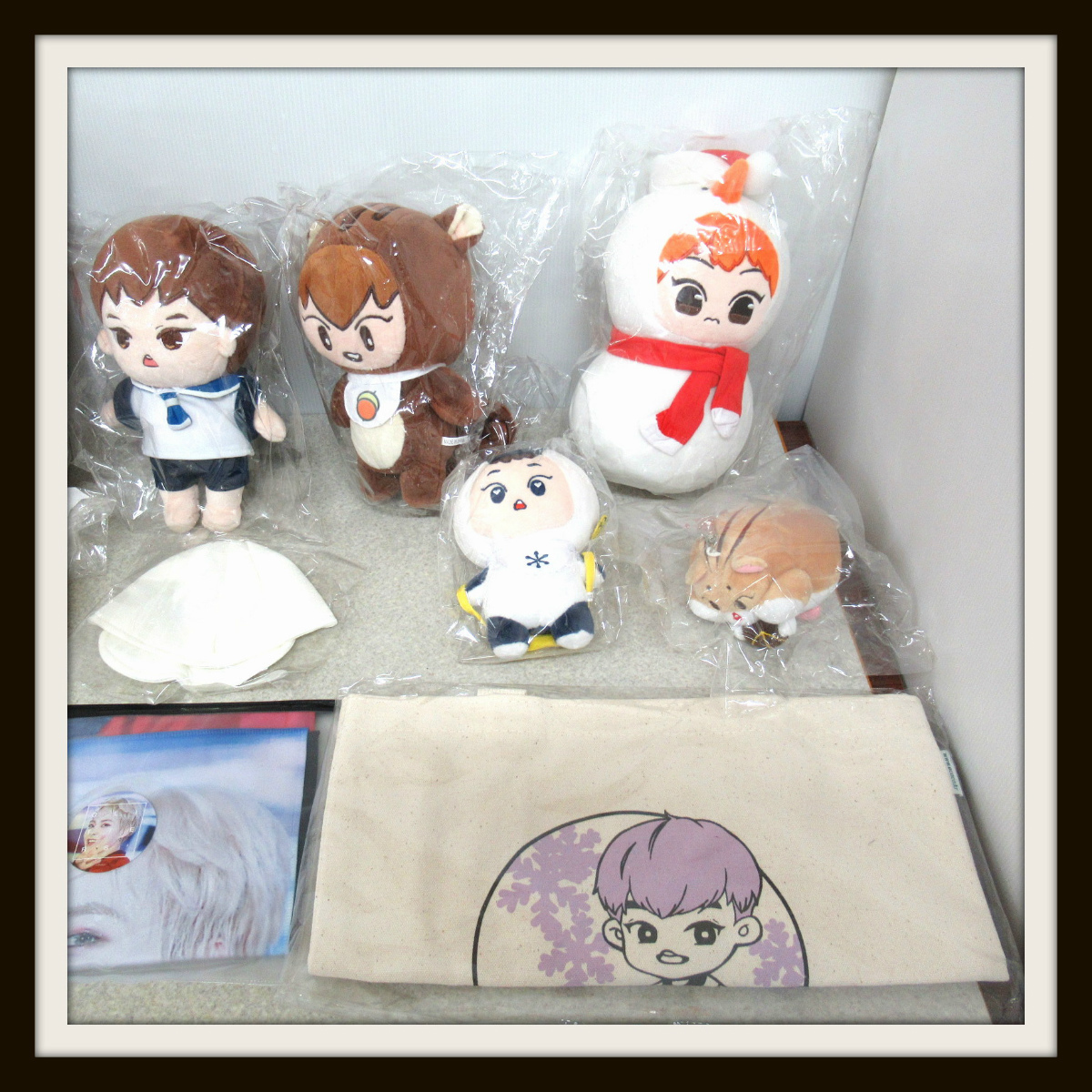 レア EXO シウミン ぬいぐるみ マスコット グッズセット /タクシュ