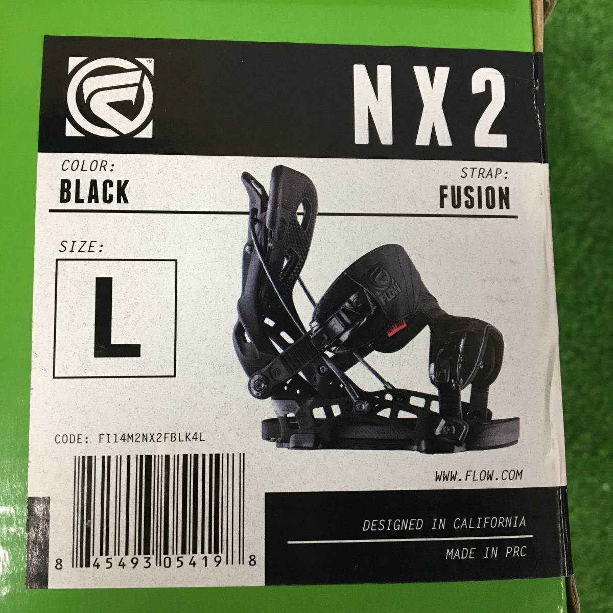 FLOW フロウ NX2 FUSION スノーボード ビンディング バインディング