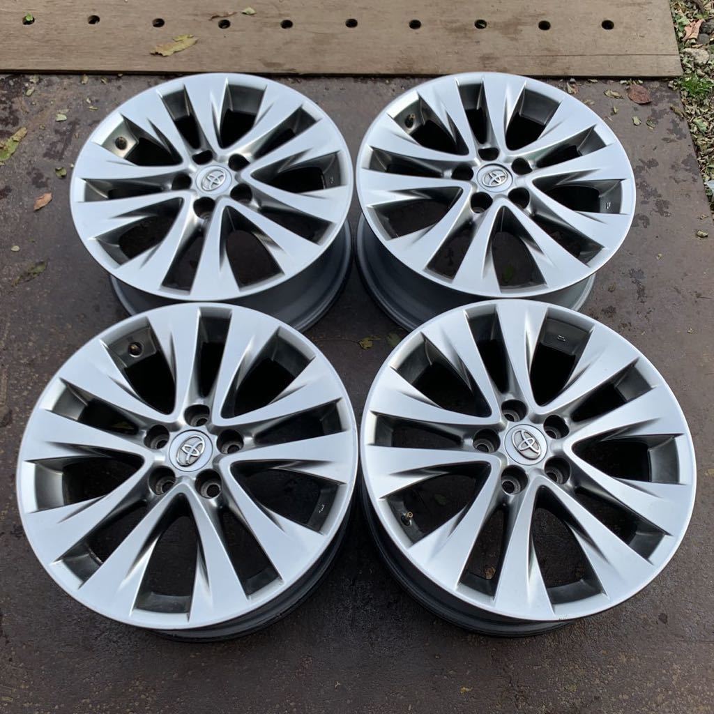 トヨタ 純正ホイール アルファード20系 18インチ ハイグロス 18×7.5J