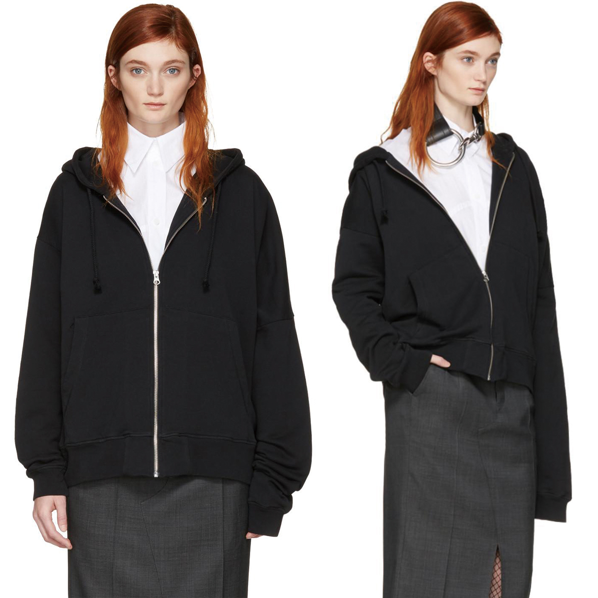 MM6 Maison Margiela 変形トップス ロングシャツ Maison MM6 Margiela