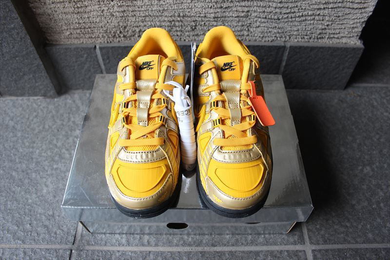 新品】NIKE AIR RUBBER DUNK / OW PS OFF-WHITE UNIVERSITY GOLD 20.0  