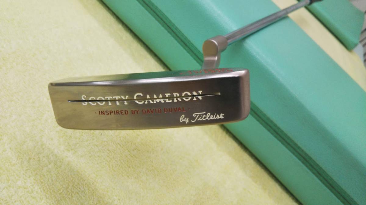 得価，新品 限定品 INSPIRED BY DAVID DUVAL デビッド デュバル 35インチ 超(スコッティ・キャメロン)｜売買されたオークション情報、yahooの商品情報をアーカイブ公開 - オークファン 男性右きき用