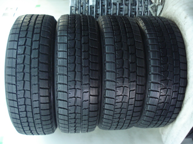 ◇185/55R16 DUNLOP WINTER MAXX WM01 中古 4本 バリ山 14年