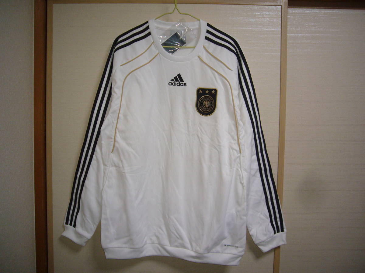 アディダス ドイツ代表 裏起毛トレーニングジャージー Lサイズ