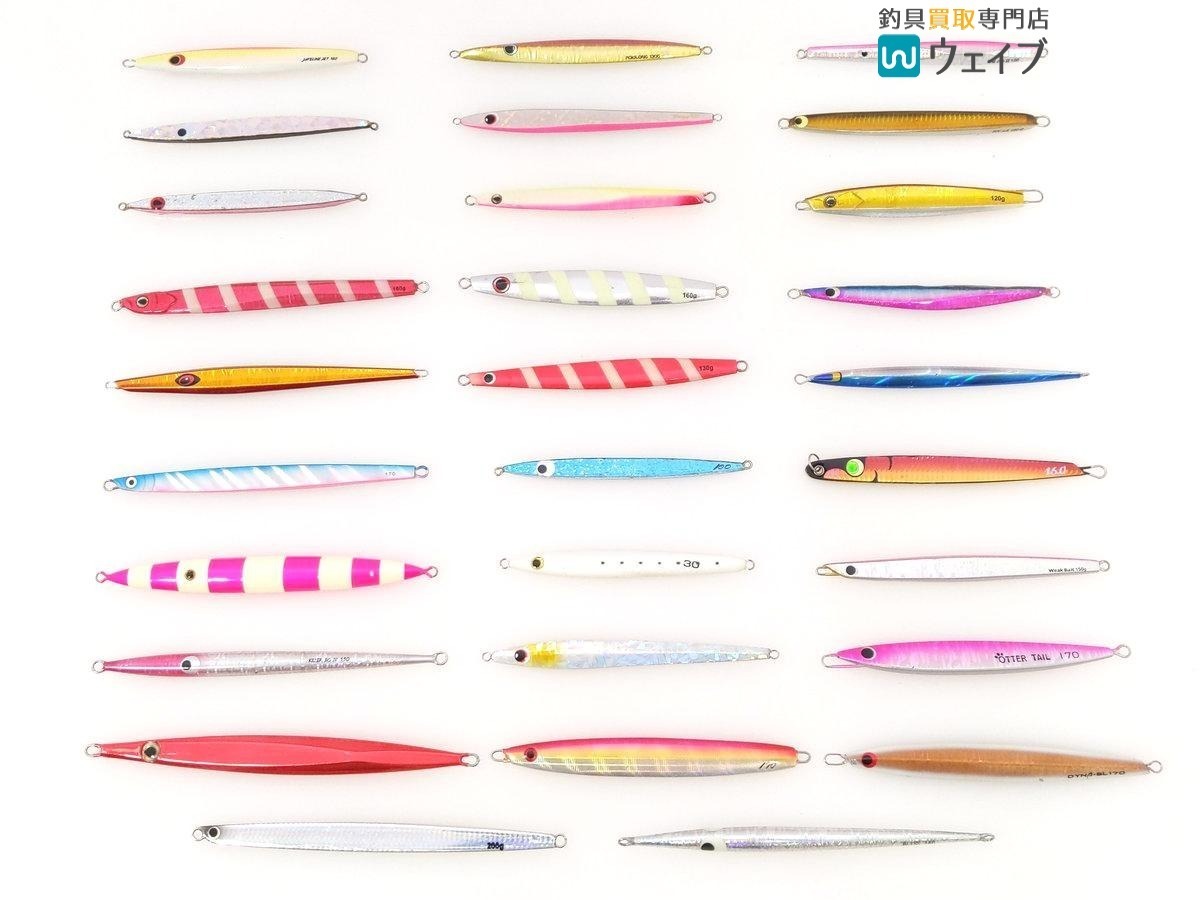 【品質保証，送料無料】 エバーグリーン ジャベリンジェット 160 メロン屋工房 ウィークベイト ソルトウォーターボーイズ ダイワ 他 計29点(メタルジグ)｜売買されたオークション情報、yahooの商品情報をアーカイブ 海水