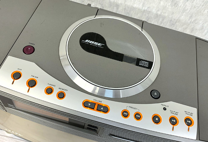 □BOSE VIA Virtual Imaging Array CD/MDステレオ コンポ 付属品多数