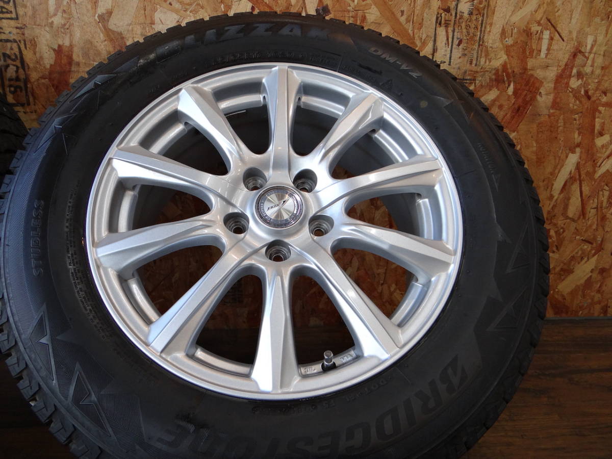 美品 社外ホイール R17×7J 5H-114.3 ET38 クラウンなど アルミホイール 