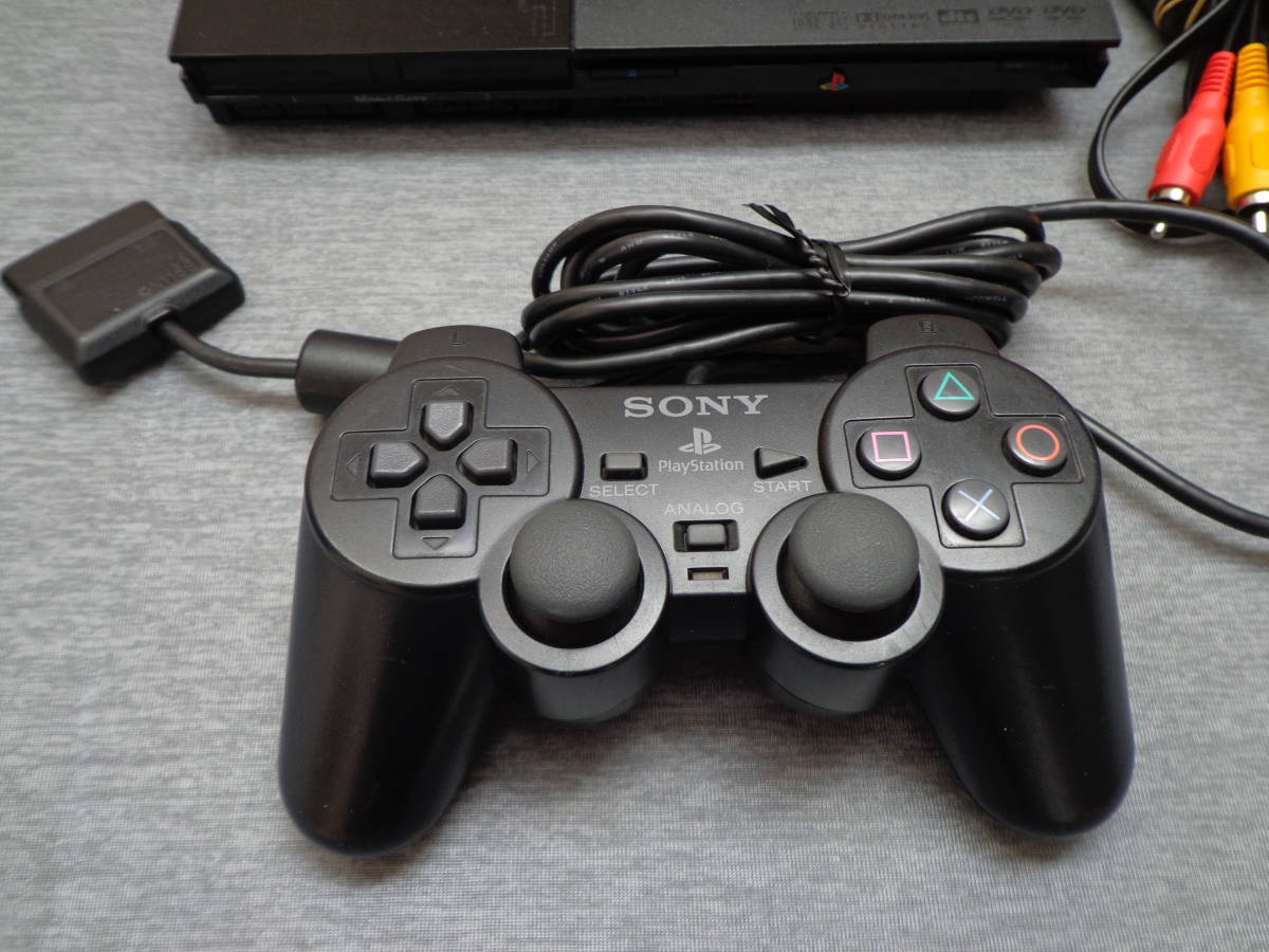 ☆すぐ遊べる/動作OK☆ PS2 薄型 SCPH-90000 本体 ☆すぐ遊べる/動作OK☆ PS2 薄型 SCPH-90000 本体