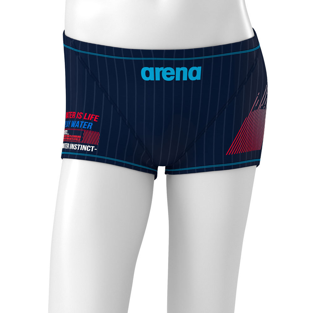 ARENA/メンズ ショートボックス Vサポート搭載 競泳トレーニング水着/L