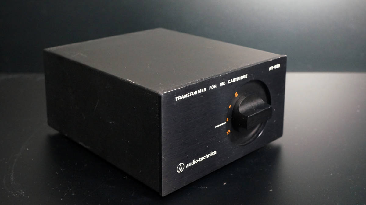 オーディオテクニカ audio-technica AT-650 MC Transformer MC型カートリッジ用昇圧トランス 
