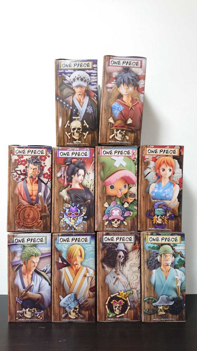 ワンピース DXF THE GRANDLINE MEN・LADY ワノ国 10体セット