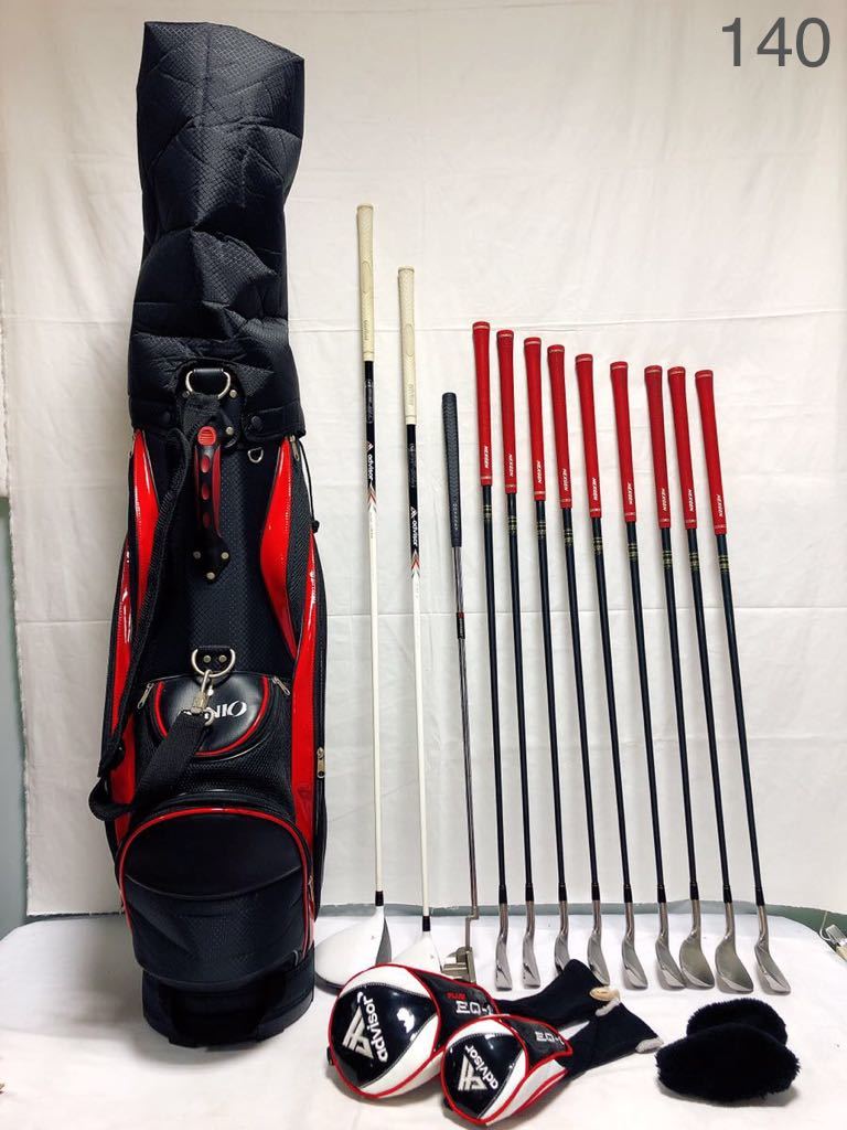  AN176 ゴルフクラブ セット 右利き用 advisor EQ-1 PLUS FLEX-S/maruman Verity-U FLEX-R/ODYSSEY DUAL FORCE 330 MALLET/IGNIO ケース付(セット)｜売買されたオークション情報、yahooの商品情報をアーカイブ公開 - オー 男性右きき用